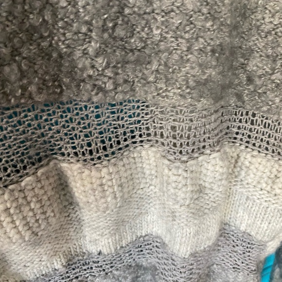 Aeropostale Cardigan Open Weave mixed Textures Oversized For Tween Teen or Adult - Picture 9 of 9